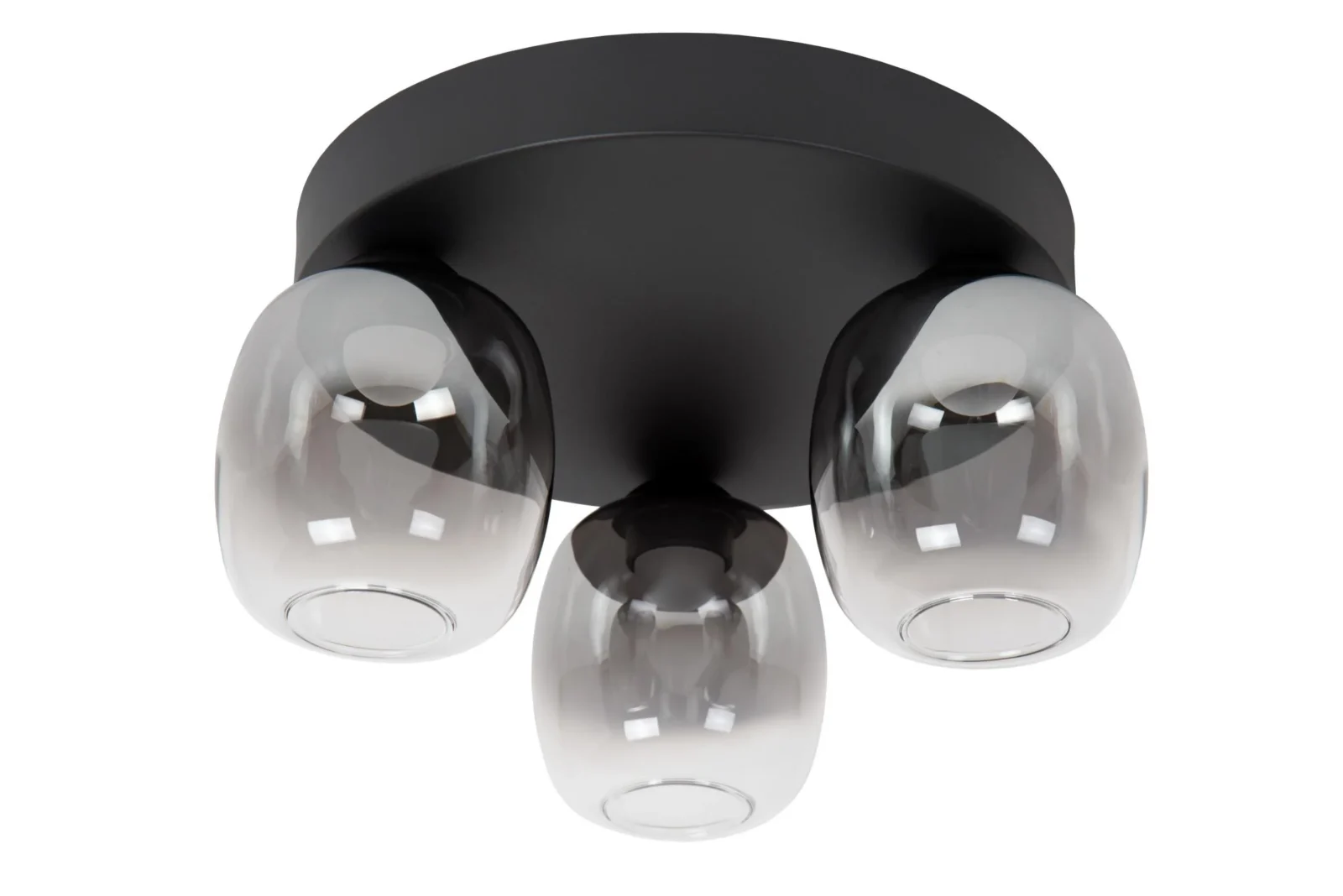 Lucide TAMINO - Zapustenu00e9 stropnu00e9 svetlo - LED tlmenu00e9. - 3x5,6W 3000K - u010dierne
