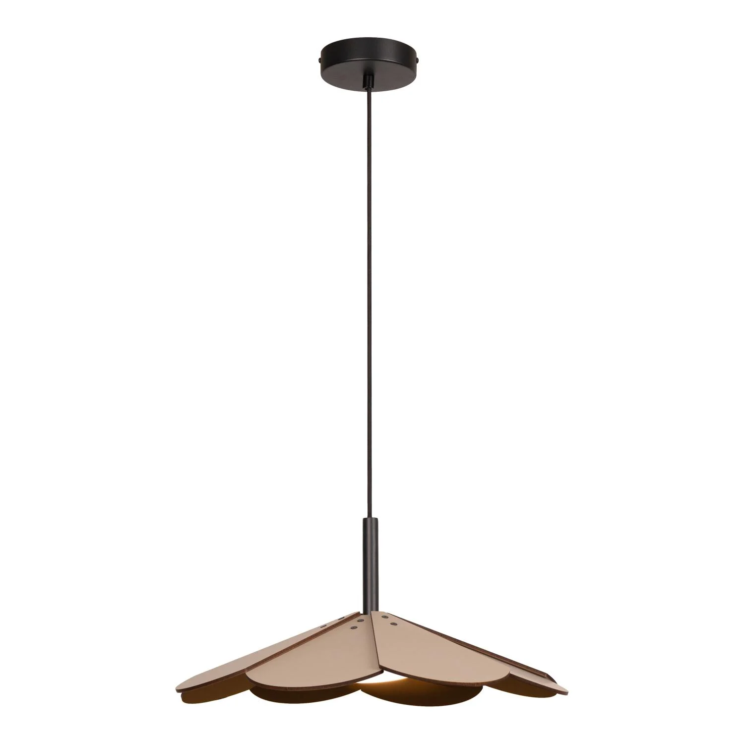 Lucide BLOMSTER - zu00e1vesnu00e9 svetlo - u00d8 47 cm - LED tlmenu00e9 - 1x9W 2700K - Taupe | Essential