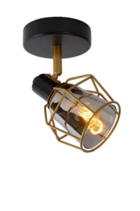 Lucide NILA - Stropnu00e9 reflektory - 1xE14 - u010cierne