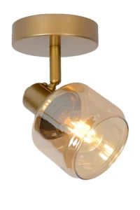 Lucide BJORN - Stropnu00e9 reflektory - 1xE14 - Matt Gold / Brass