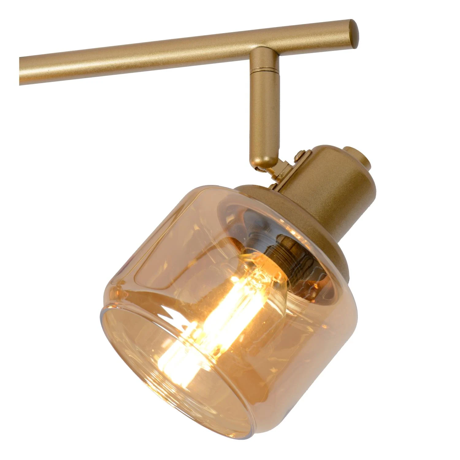 Lucide BJORN - Stropnu00e9 reflektory - 4xE14 - Matt Gold / Brass