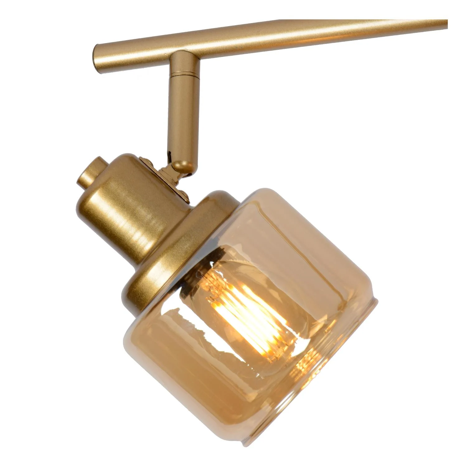 Lucide BJORN - Stropnu00e9 reflektory - 4xE14 - Matt Gold / Brass
