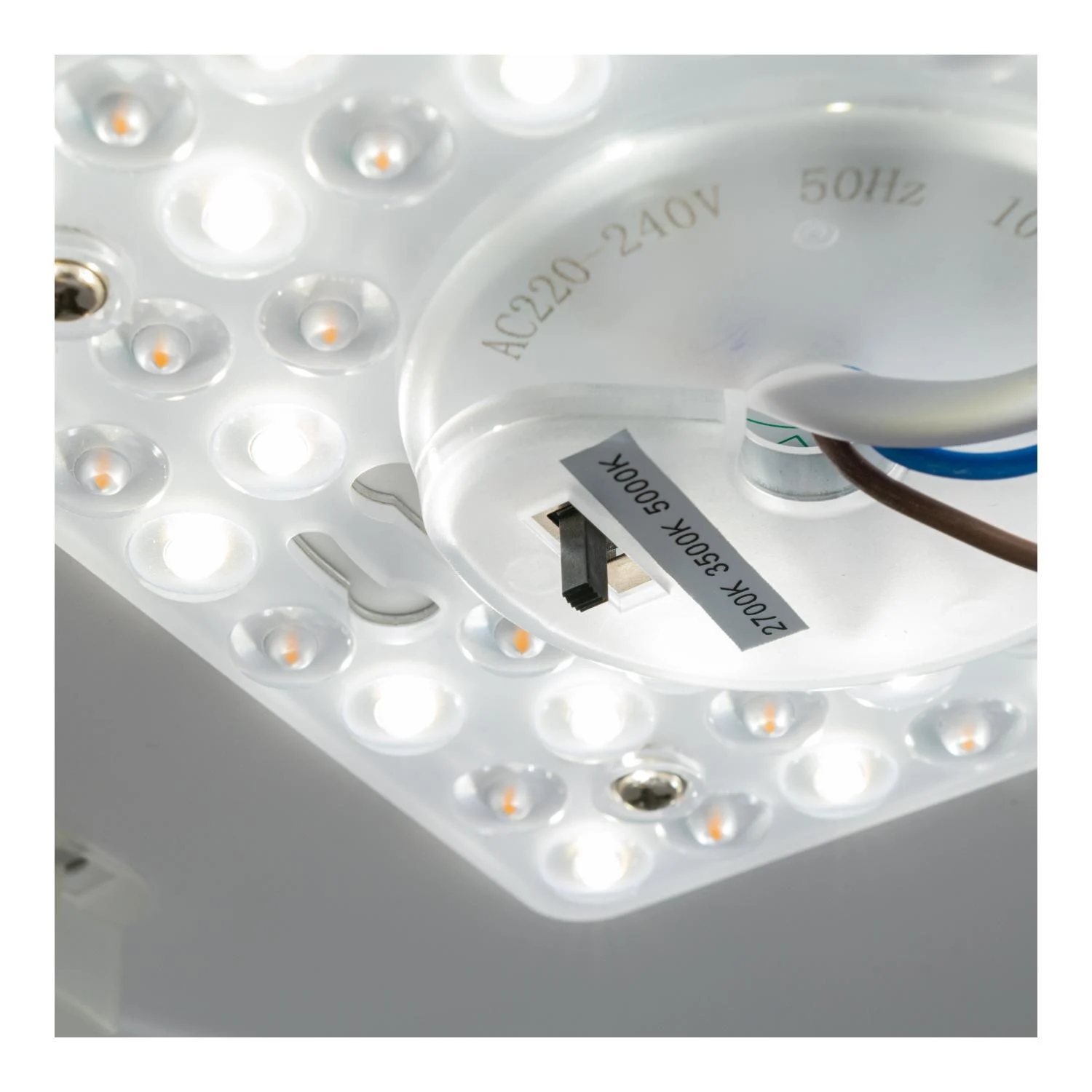 Lucide SKETES - Zapustenu00e9 stropnu00e9 svetlo - u00d8 45,7 cm - LED tlmenu00e9. - CCT - 1x24W 2700K/4000K - priehu013eadnu00e9