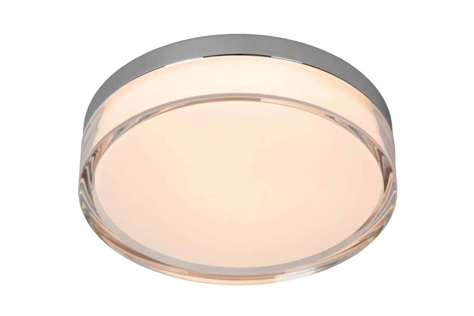 Lucide PLANO - Spu00fau0161u0165acie stropnu00e9 svetlo Ku00fapeu013eu0148a - u00d8 23 cm - LED tlmenu00e9. - CCT - 1x11W 2700K/4000K - IP44 - Opu00e1l
