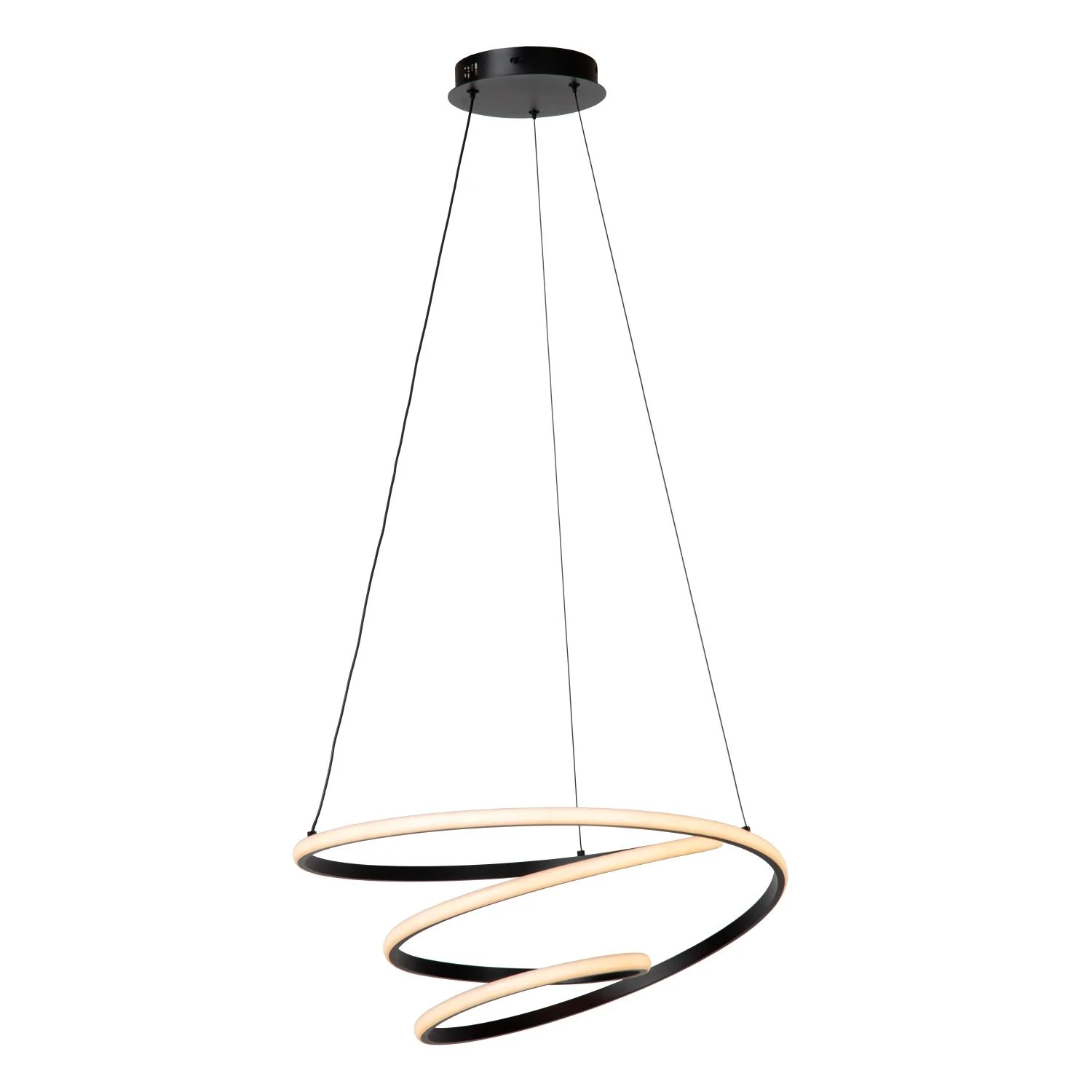 Lucide ESPIRAL - zu00e1vesnu00e9 svetlo - LED tlmenu00e9. - CCT - 1x40W 2700K/4000K - u010dierna | Essential