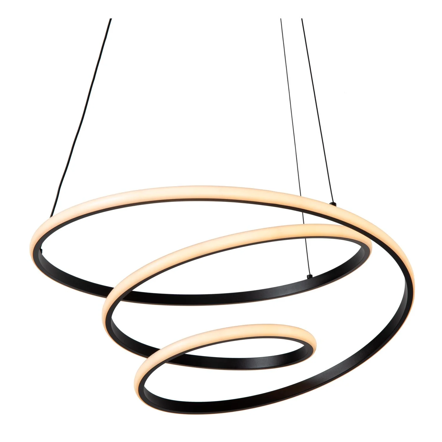 Lucide ESPIRAL - zu00e1vesnu00e9 svetlo - LED tlmenu00e9. - CCT - 1x40W 2700K/4000K - u010dierna | Essential