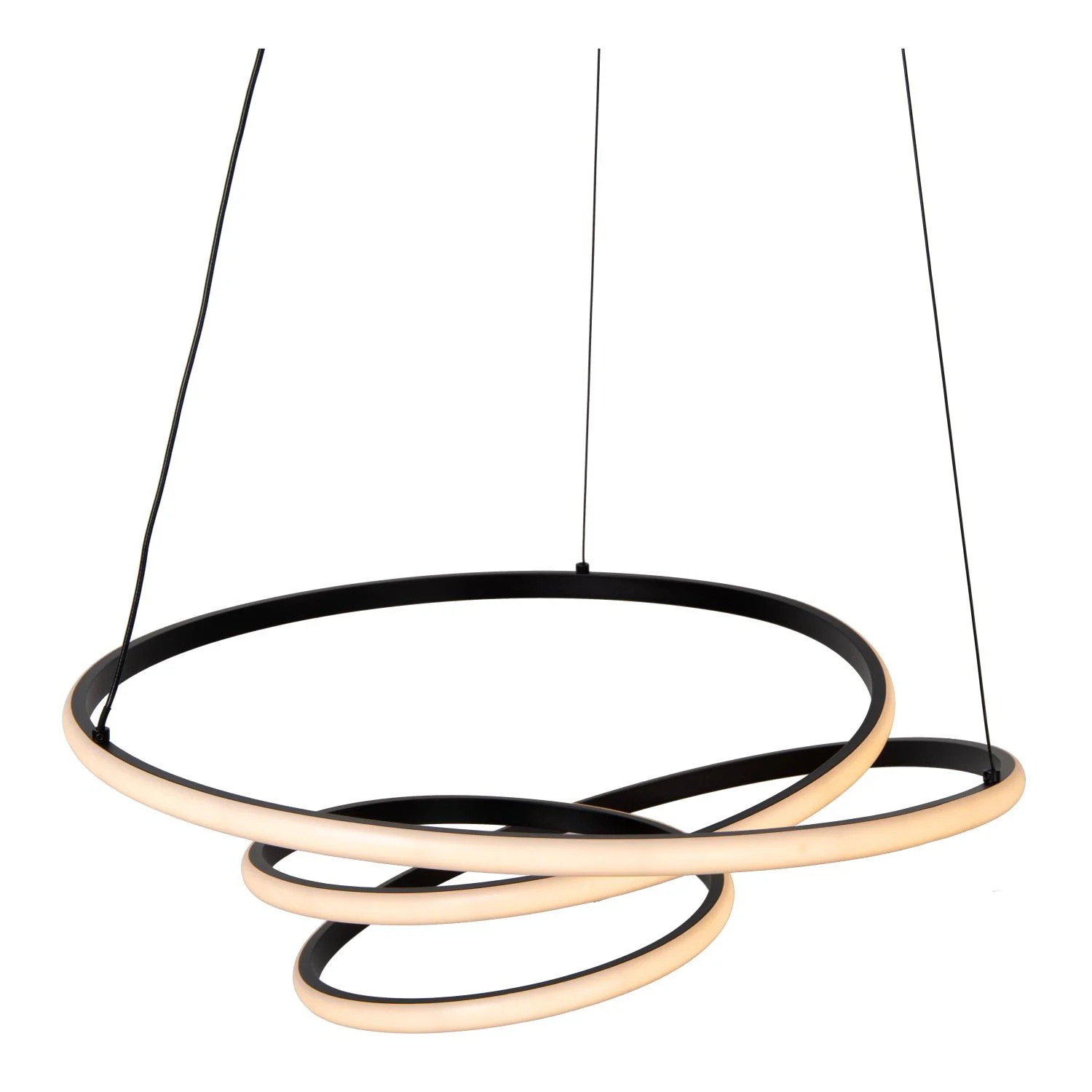 Lucide ESPIRAL - zu00e1vesnu00e9 svetlo - LED tlmenu00e9. - CCT - 1x40W 2700K/4000K - u010dierna | Essential