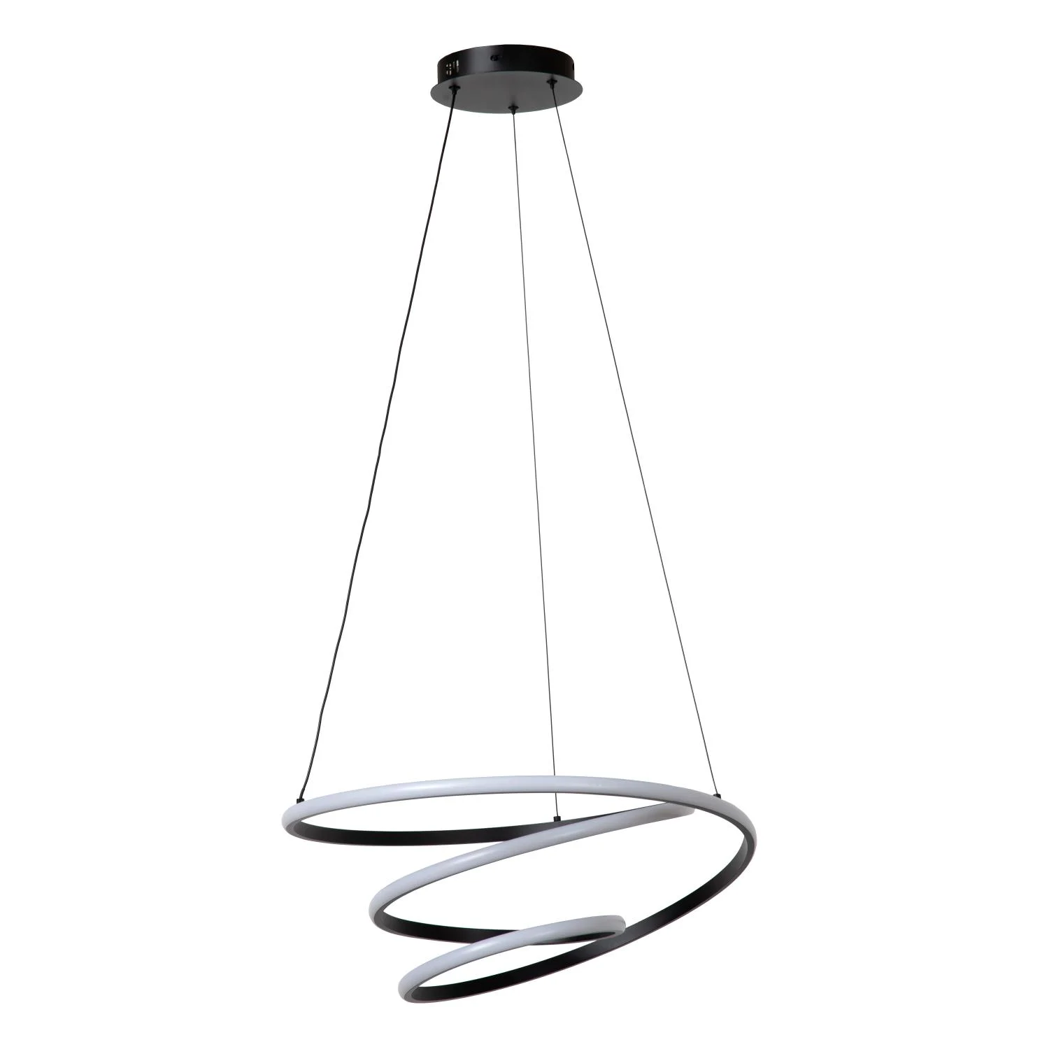 Lucide ESPIRAL - zu00e1vesnu00e9 svetlo - LED tlmenu00e9. - CCT - 1x40W 2700K/4000K - u010dierna | Essential