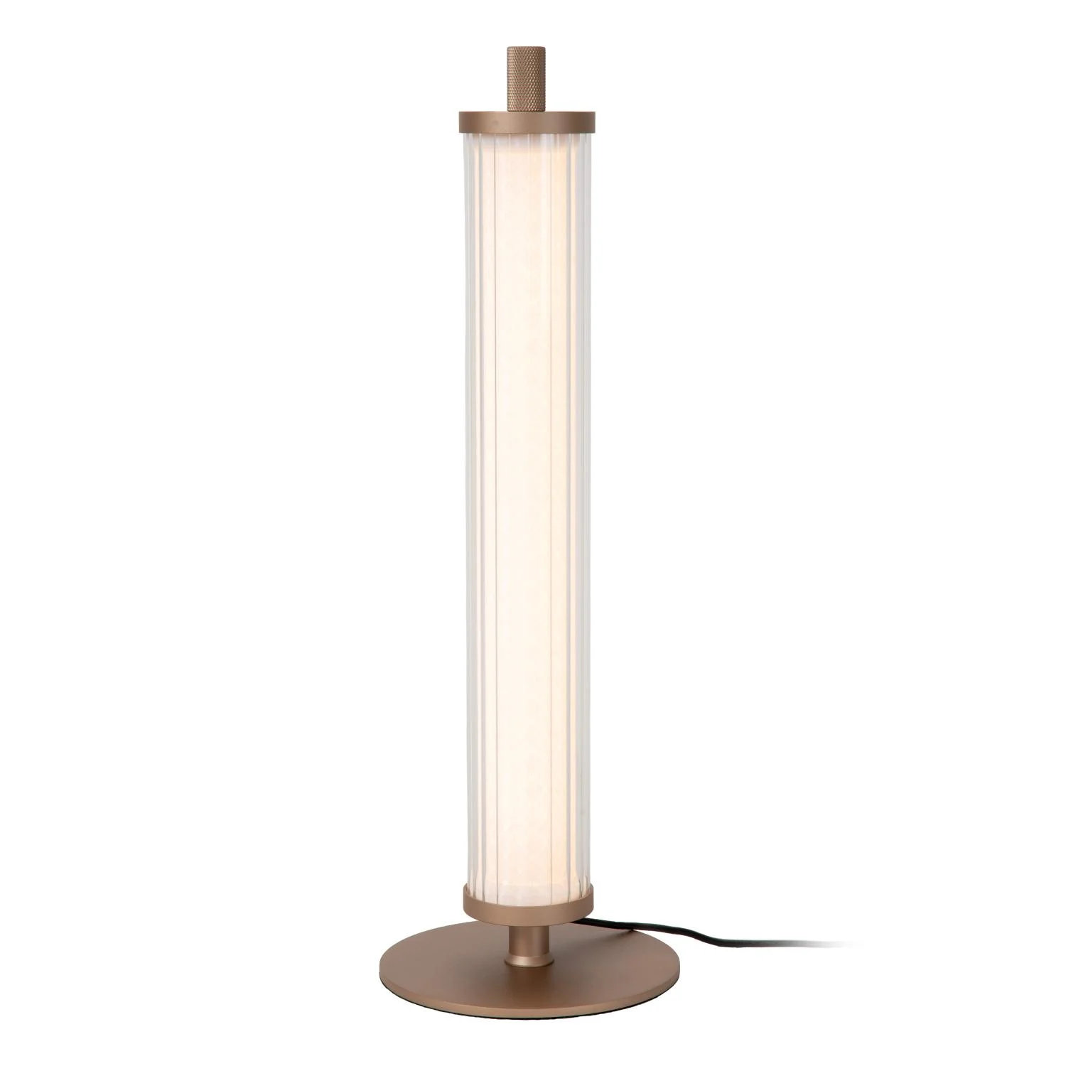 Lucide VALENTINE - Stolnu00e1 lampa - u00d8 15 cm - LED Dim. - CCT - 1x15W 2200K/3000K - Champagne - Vibes
