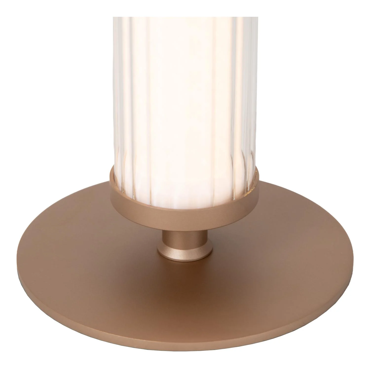 Lucide VALENTINE - Stolnu00e1 lampa - u00d8 15 cm - LED Dim. - CCT - 1x15W 2200K/3000K - Champagne - Vibes