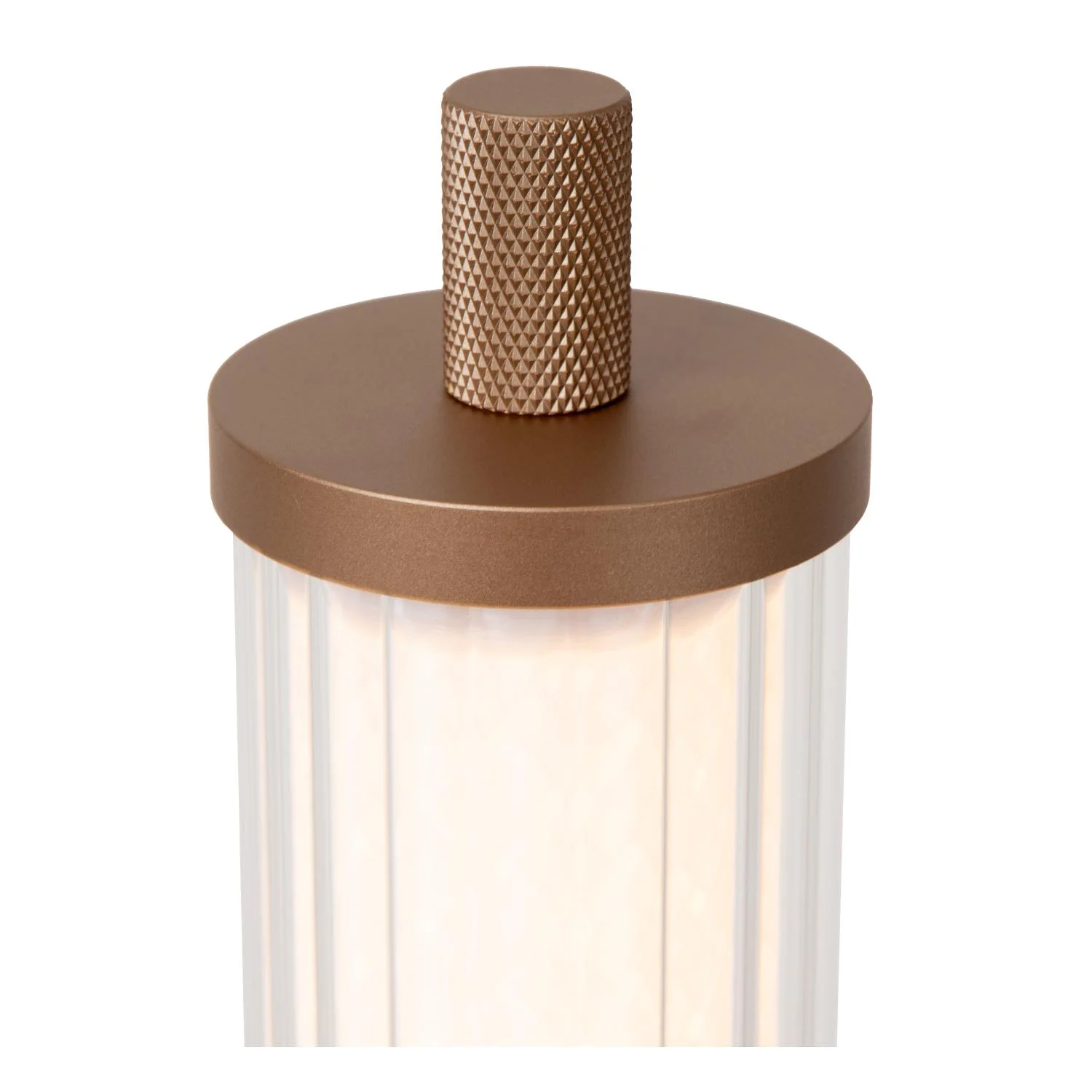 Lucide VALENTINE - Stolnu00e1 lampa - u00d8 15 cm - LED Dim. - CCT - 1x15W 2200K/3000K - Champagne - Vibes