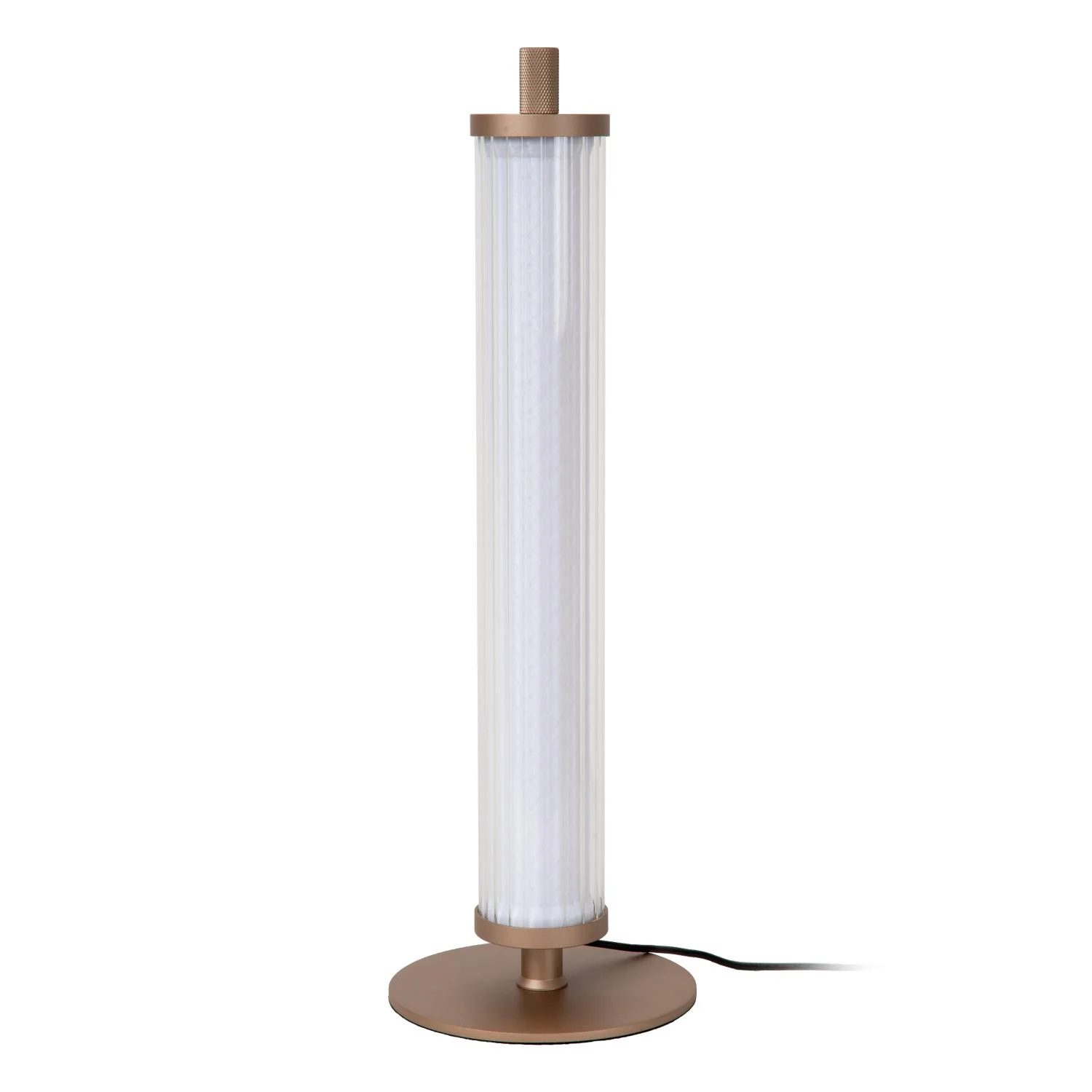 Lucide VALENTINE - Stolnu00e1 lampa - u00d8 15 cm - LED Dim. - CCT - 1x15W 2200K/3000K - Champagne - Vibes
