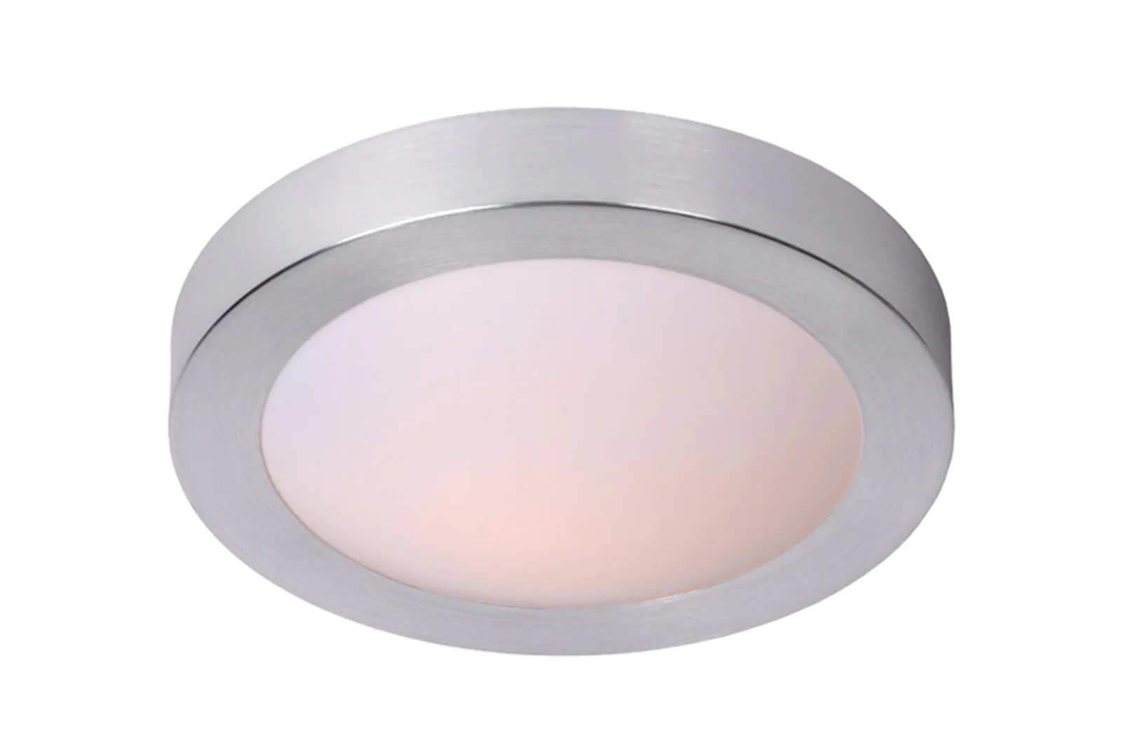 Lucide FRESH - Spu00fau0161u0165acie stropnu00e9 svetlo Ku00fapeu013eu0148a - u00d8 35 cm - 2xE27 - IP44 - Satin Chrome